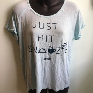 “Just Hit Snooze” Slouchy Tee